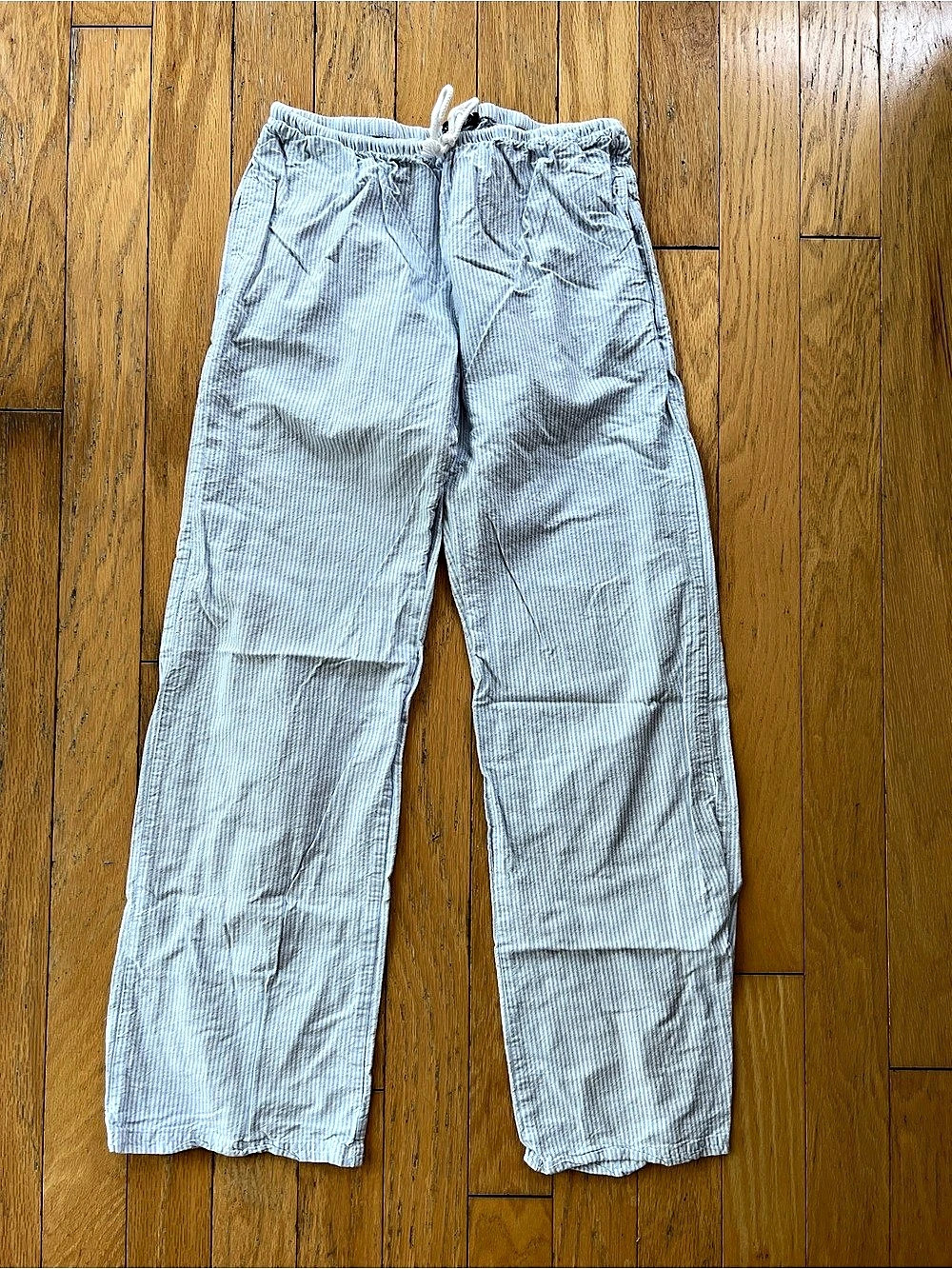 Brandy Melville Striped Lounge/Pajama Pants in Blue & White